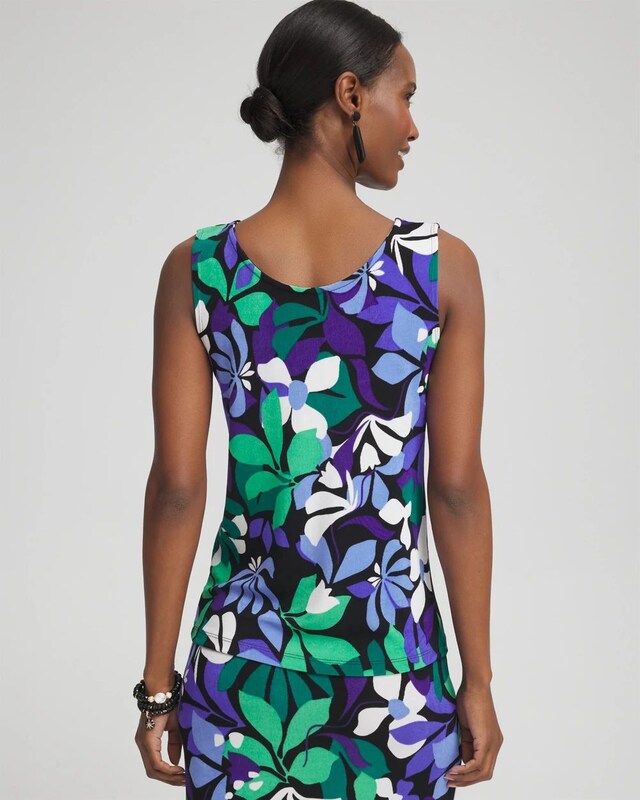 Travelers Floral Reversible Tank - image 3
